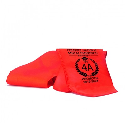 Eșarfe Pesonalizate Absolvire Rosu Personalizata - Clasa 4 Eșarfe Pesonalizate Absolvire Rosu Personalizata - Clasa 4
